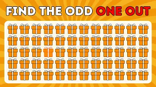 Find the Odd Emoji Out Challenge - Find the ODD One Out - FUN CHALLENGE!