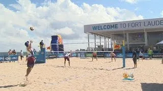 Pro Beach Volleyball Tour Invades Fort Lauderdale Beach