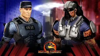 Mortal Kombat 9 - Stryker and Kabal Tag Ladder on Expert Difficulty