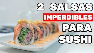 🐲Como hacer SALSA DRAGÓN y diferencias con la SPICYMAYO para SUSHI | Juan Pedro Cocina