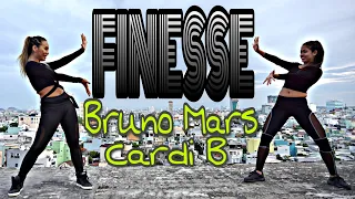 FINESSE - BRUNO MARS ft. CARDI B | MICHELLE VO | ZUMBA FITNESS | Dance Workout | US - UK 2018