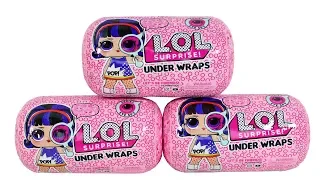 LOL Surprise Under Wraps Series 4 Eye Spy Blind Box Unboxing Toy Review 15 Layers of Surprise