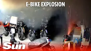 E-bike shop catches fire after lithiumIon battery explodes