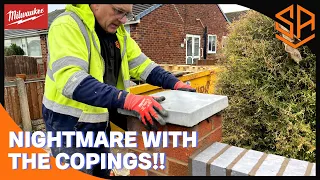 BEING LET DOWN AT THE BUILDERS MERCHANTS ON OUR GARDEN WALL JOB PT 3