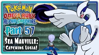 Pokemon Omega Ruby and Alpha Sapphire - Part 57: Sea Mauville | Catching Lugia! (FaceCam)