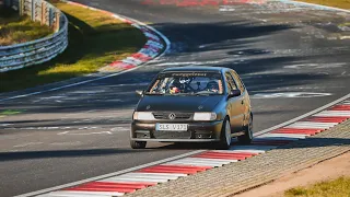 BTG Polo 6n1 mit genervter Vika vs BMW E46 Nürburgring Nordschleife