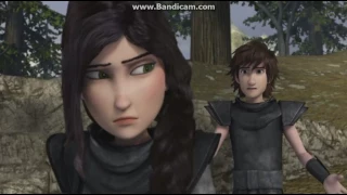 RttE S4[scene] :Hiccup & heather acting like Ninja & first look at dagur