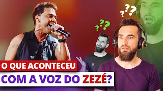 ZEZÉ com a voz FALHANDO! O QUE ACONTECEU? Análise vocal