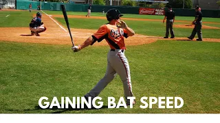 HITTING TIPS: Gaining Bat Speed (for advanced hitters)