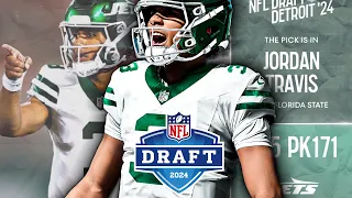 Jordan Travis Highlights, New York Jets | QB 2024 NFL Draft, (Round 5, Pick 171) FSU