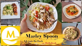 Kochbox im Test 👍 👎 I Eine Woche Marley Spoon 🍝 I Marley Spoon vs Hello Fresh Box 🌮 I #MarleySpoon