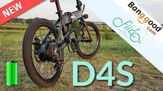 FIIDO D4s Folding Moped Bicycle REVIEW & TEST