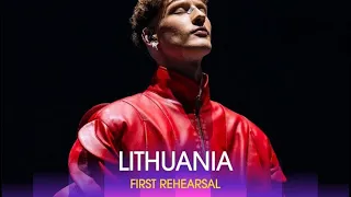 SNIPPET - LUKTELK - LITHUANIA 🇱🇹 - FIRST REHEARSAL - ESC 2024