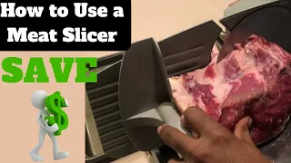 How to Use a Meat Slicer to Save Money