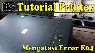 How to Resolve Error E04 on Canon MP287 printers