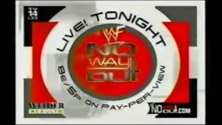 WWF No Way Out 2001 Commercial