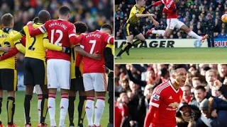 Watford 1-2 Manchester United: Memphis Depay opener and last minute Troy Deeney own goal ...