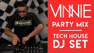 VINNIE - New Tech House DJ Set | Trippy Visuals | Bassbloc Party Mix