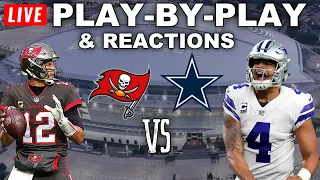 Tampa Bay Buccaneers vs Dallas Cowboys | Live Play-By-Play & Reactions