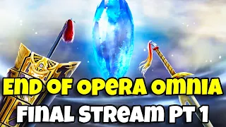 The End of Opera Omnia Livestream! Final Set of Streams Pt 1! [DFFOO]
