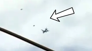 3 UFOs following a military plane in New Mexico