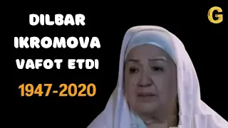 DILBAR IKROMOVA VAFOT ETDI 1947-2020 | ДИЛБАР ИКРОМОВА ВАФОТ ЭТДИ 1947-2020 #UydaQoling