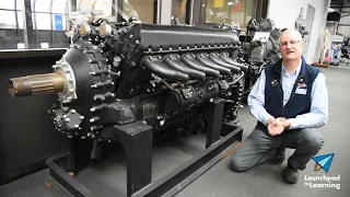 Continental Built Rolls Royce Merlin Engine