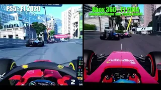 PS 5 vs Xbox 360 - F1 2020 & F1 2014