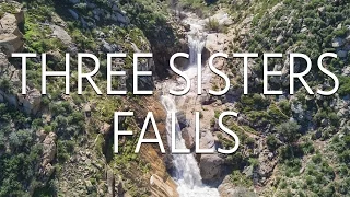 Three Sisters Waterfall Hike Near Julian
