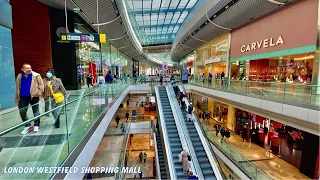 Westfield Stratford Shopping Mall - London, England 🇬🇧 | Virtual Walking Tour, 4k HDR 2022