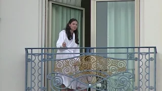 Bianca Balti at Martinez hotel in Cannes