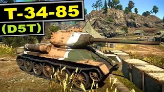 Just  another soviet T-34? Disagree, here's why... ▶️ T-34-85 (D-5T