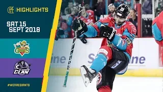 HIGHLIGHTS: Stena Line Belfast Giants vs Glasgow Clan