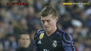 Toni Kroos vs Celta de Vigo - Celta de Vigo vs Real Madrid 2-2 - 25.1.2017.