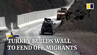 Turkey builds wall along Iranian border to prevent influx of Afghan migrants