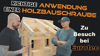 Richtige Anwendung einer Schraube || Zu Besuch bei Eurotec (Teil 2)