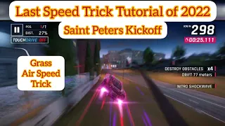 Asphalt 9 - How to perform Air Speed Trick in this Grass section of Saint Peters Kickoff