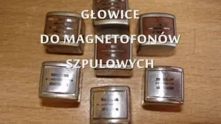 Uniwersalne głowice ZRK do magnetofonów szpulowych UNITRA