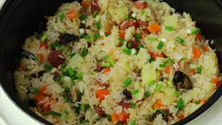 煮米饭别老一套了，学会这个方法焖一锅，超级好吃，比吃肉还香