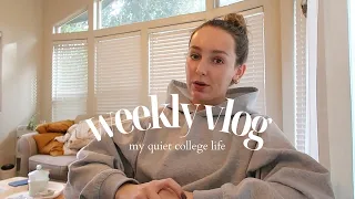 WEEKLY COLLEGE VLOG: hangout with me please… 🌟