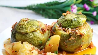 Stuffed zucchini with ground meat - A delicious, healthy zucchini recipe❗