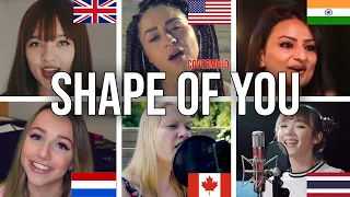 Who Sang It Best  - Ed Sheeran - Shape of You (Thailand,UK,Canada,India,US,Netherlands) - CoverMojo