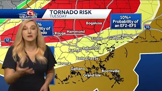 Tornado risk increases for some