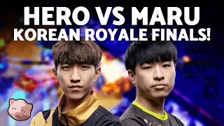 MARU vs HERO: Grand Finals! | Korean Royale (Bo7 TvP) - StarCraft 2