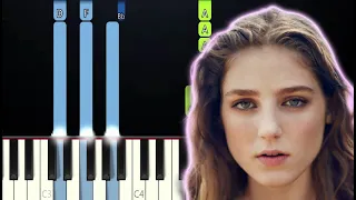 Birdy - Skinny Love (Piano Tutorial)