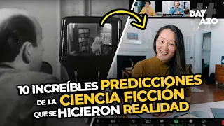 10 increíbles PREDICCIONES de la CIENCIA FICCIÓN que se HICIERON REALIDAD | #DATAZO