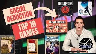 Top 10 Social Deduction Games | Top 10 Hidden Role Board Games | Top 10 Games If You Like Lying