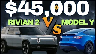 Head-to-Head: Rivian R2 vs. Tesla Model Y at $45,000