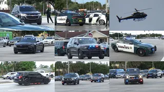 [BSO SWAT TEAM] Many Broward Sheriff's Office Units Responding to a Vehicle Bailout