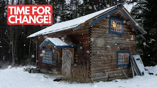 The Big Problem with Living in a 120 Year Old Log Cabin